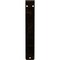 Ekena Millwork Loera Wrought Iron Bracket, (Single center brace), Antiqued Brass 1 1/2"W x 5 1/2"D x 8"H BKTM01X05X08SLOABS - alternate 6